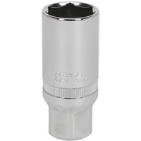 Loops 21mm Spark Plug Socket - 3/8" Square Drive - Car Engine Maintenance Nut Tool