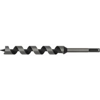 Loops 19 x 225mm SDS Plus Auger Wood Drill Bit - Fully Hardened - Smooth Drilling