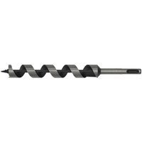 Loops 22 x 235mm SDS Plus Auger Wood Drill Bit - Fully Hardened - Smooth Drilling