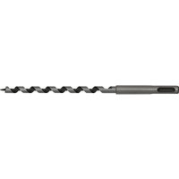 Loops 8 x 200mm SDS Plus Auger Wood Drill Bit - Fully Hardened - Smooth Drilling