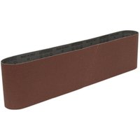 Loops PREMIUM 100mm x 915mm Sanding Belt - 80 Grit Aluminium Oxide Cloth Backed Loop
