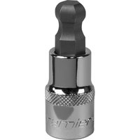 Loops 12mm Ball-End Hex Socket Bit - 1/2" Square Drive - Chrome Vanadium Wrench Socket