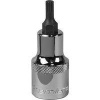 Loops M5 Forged Spline Socket Bit - 1/2" Square Drive - Chrome Vanadium Wrench Socket