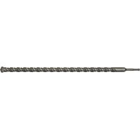 Loops 25 x 600mm SDS Plus Drill Bit - Fully Hardened & Ground - Smooth Drilling