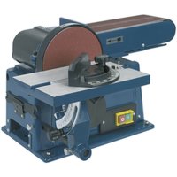 Loops Portable Table Mounted Disc / Belt Sander - 500W 230V - 915 x 100mm & 150mm