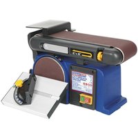Loops Portable Table Mounted Disc / Belt Sander - 370W 230V - 915 x 100mm & 150mm