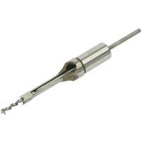 Loops 1/4" Chisel & Drill Set - Suits ys08919 Hollow Chisel Mortiser - Mortise Drill in Metallics