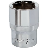 Loops 20mm Forged Steel Drive Socket - 1/2" Square Drive - Polished Chrome Vanadium in Metallics
