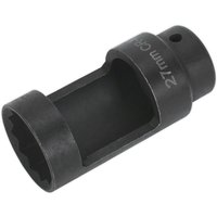 Loops 27mm Thin Wall Injector Socket - 1/2" Sq Drive - 80mm Depth - Deep Steel Socket in Metallics