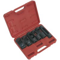 Loops 6 Piece Diesel Injector Window Socket Set - 1/2" Sq Drive - Injector Removal