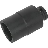 Loops 36mm DEEP Hardened Impact Socket Bit - 1/2" Sq Drive - For Fiat 500 & Ford KA
