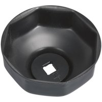 Loops 76mm Oil Filter Cap Wrench - 8 Flutes - 3/8" Sq Drive - Low Profile Design