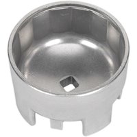 Loops 87mm Oil Filter Cap Wrench - 16 Flutes - 1/2" Sq Drive - Aluminium Alloy