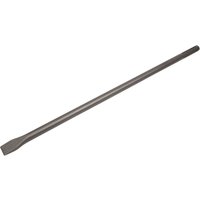 Loops 20 x 600mm Impact Chisel - SDS Max Shank - Demolition Breaker Steel Point in Metallics