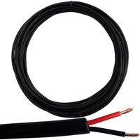 Loops 25m Outdoor Garden Speaker Wire Cable 1.5mm ² Stranded CCA Flex Reel 100V