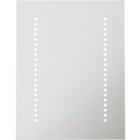 Loops 390 x 500mm IP44 LED Bathroom Mirror - Tunable White - Demister & Shaver Socket