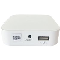 Loops 80W Mini WiFi Stereo Amplifier & 2x 60W White Wall Mounted Speaker Audio System