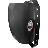 Loops Pair 6.5" Outdoor Rated Black Stereo Wall Speakers 140W 8 Ohm IP55 Weatherproof