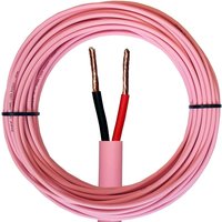 Loops 50m Low Smoke Speaker Cable - 16 AWG 1.5mm 6A - CCA LSZH 100V Double Insulated