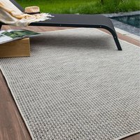 THE RUGS Magic Plain Outdoor Indoor Rug Weatherproof Jet Washable Patio in Cream | Size: 200 cm x 290 cm