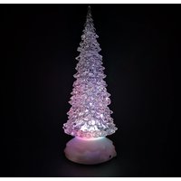Samuel Alexander 27cm LED Glitter Water Spinner Christmas Tree