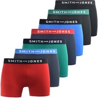 Smith&Jones Men's Kesden Boxers 7 Pack | Size: Large