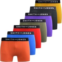 Smith&Jones Men's Tevin Boxers 7 Pack | Size: Large
