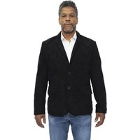 Slim Goat Suede Italian Blazer Jacket Alexandria