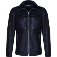 Sheepskin Biker Bomber Jacket Agboville