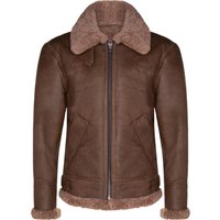 B3 WW2 Sheepskin Aviator Jacket Houston