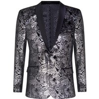 Classic Paisley Velvet Tuxedo Dinner Jacket TailoBlazer True 36R