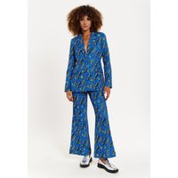 Rocket Print Diamante Embellished Blazer