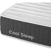 Arthur Sleep Cool Pocket Gel Foam Hybrid Medium Firm Mattress in White | Size: Single