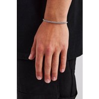 3mm Franco Bracelet Metallic inches