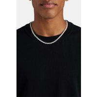 Cernucci Men's 5mm Tennis Chain in Metallic Silver | Size: 20 inches