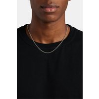 2.5mm Micro Cuban Chain Metallic inches