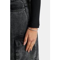 Cernucci Women's Womens 3mm Tennis Bracelet in Metallic Silver | Size: 7 inches