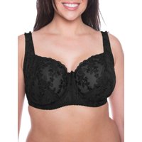Gemm Women's Full Cup Lace Bra in Black | Size: 36F