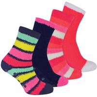 4 Pack Cosy Soft Fulffy Slipper Bed Socks Grips