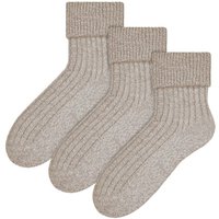 3 Pack Cosy Wool Bed Socks
