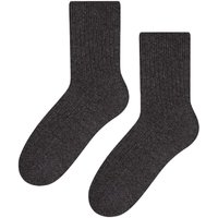 Wool Dress Knitted Ribbed Mid Calf Warm Socks Winter