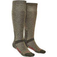 Bridgedale Men's Heavyweight Merino Wool Knee High Outdoor Socks in Green | Size: 9-11