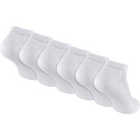 Sock Snob Men's 6 Pack White Socks | Bamboo Trainer Socks and | Size: 9-12