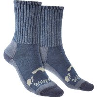 Bridgedale Merino Wool Boot Socks | Walking Hiking Outdoor Socks in Blue | Size: 12-1
