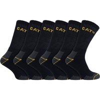 6 Pack Heavy Duty Work Socks Steel Toe Boots