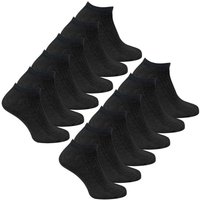 12 Pack 100% Cotton Trainer Socks