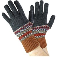 Wool Gloves Winter Cute Fairisle Gloves Cold Weather Burnt