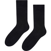 Steven Men's 1 Pack Alpaca Wool Warm Boot Socks for Winter in Black | Size: 9-11