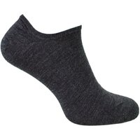 Steven Men's Merino Wool No Show Socks Invisible Low Cut Warm Footsies Socks in Grey | Size: 9-11