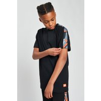 Beat Boyz Club Boy's 'Dispertion' Geo Panel T-shirt in Black | Size: 11-12 Years